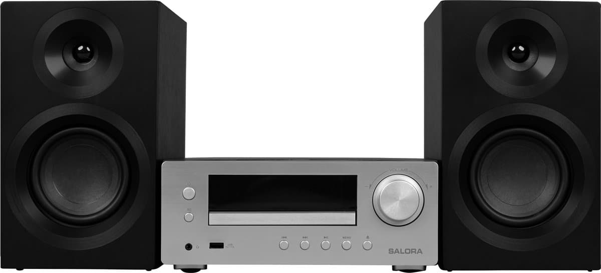 Salora MHS550 stereo microset met DAB+ radio en CD speler ingebouwd — afbeelding 1