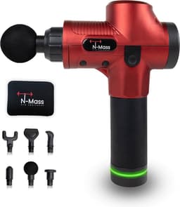 N Mass Massage Gun - Massage Gun Professioneel - Recovery Gun - 6 Opzetstukken - 30 Snelheidsstanden - Inclusief Koffer — thumbnail 1