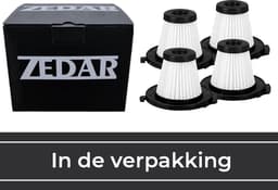 Zedar ZDR-S300 kruimelzuiger filter set — thumbnail 4