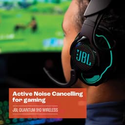 JBL Quantum 910 JBLQ910WLBLK Over-ear Draadloze hoofdtelefoon met Noise-cancelling Zwart — thumbnail 4