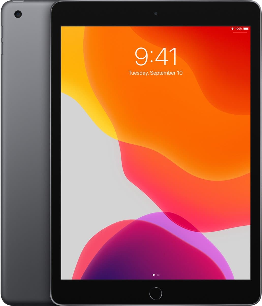 Apple iPad (2019) - 10.2 inch - WiFi + 4G - 32GB - Spacegrijs — afbeelding 1
