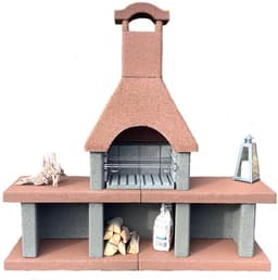Intergard Barbecue beton houtskool bbq Venezia nr. 2 (200x200x50cm/600kg) — thumbnail 2