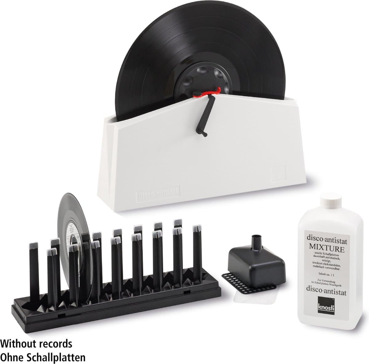Knosti Disco Antistat II+ Vinyl weer als nieuw met de vinyl-wasmachine generatie 2 — afbeelding 1