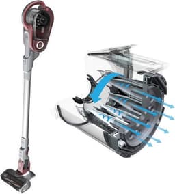 Black & Decker 21.6V Li-Ion ORA Kruimeldief met verlengkit. WIT. cycloontechnologie — thumbnail 1