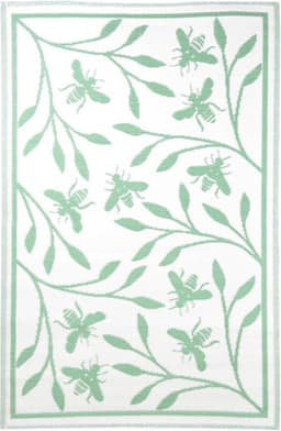 Esschert Design Buitenkleed Bijenprint 182X122 Cm — thumbnail 4