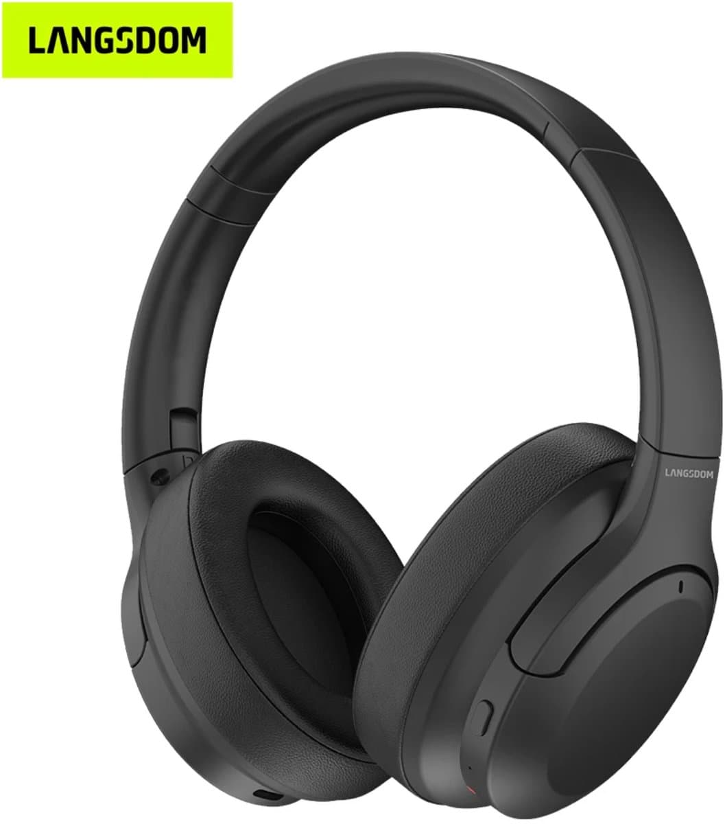 Draadloze Bluetooth Koptelefoon-Actieve Ruisonderdrukking ANC - Over-Ear — afbeelding 1