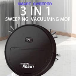 Smart robot stofzuiger met borstels en Veegdoek. 3 in 1.Zuigen, vegen en dweilen — thumbnail 1