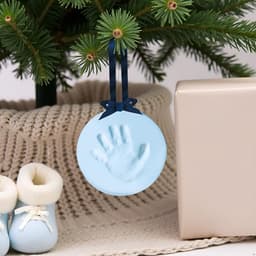 Baby Hand- of Voetafdruk Herinnering Set Blauw — thumbnail 5