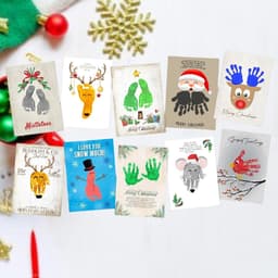2 stuks Baby Handprint en Footprint Kit, Baby Handprint Inktpads met Clean-Touch, Inkless Print Kit Veilig Niet-giftig voor Baby Voeten en Handen, Pet Paw, Ritueel voor pasgeborenen, hand- en voetafdrukken van de baby, 6*9.5cm — thumbnail 3