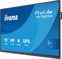 iiyama TN7505A-B1AG beeldkrant Interactief flatscreen 189,3 cm (74.5") 500 cd/m² 4K Ultra HD Zwart Touchscreen — thumbnail 5