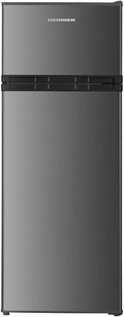 Heinner HF-HM2206INVXD Koel-vriescombinatie 206 L – Inverter – Mechanische Instelbare Thermostaat – LED-verlichting – Omkeerbare Deur – RVS – 5 Jaar Garantie — afbeelding 1