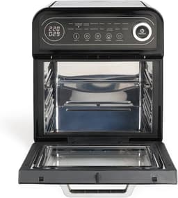 Heteluchtoven - Mini Oven - Gezond Koken - 16 Voorgeprogrammeerde Programma's - 12 Liter Capaciteit - Zwart — thumbnail 5