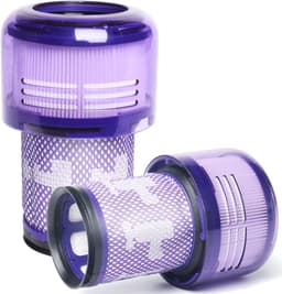 2 stuks V12 filters vervangingsfilters voor Dyson V12 Detect Slim Absolute extra stofzuiger - onderdeelnummer 971517-01 — thumbnail 1