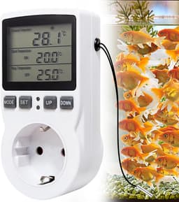 230V Digitale Thermostaat Socket met Sensor voor Verwarming en Koeling — thumbnail 1