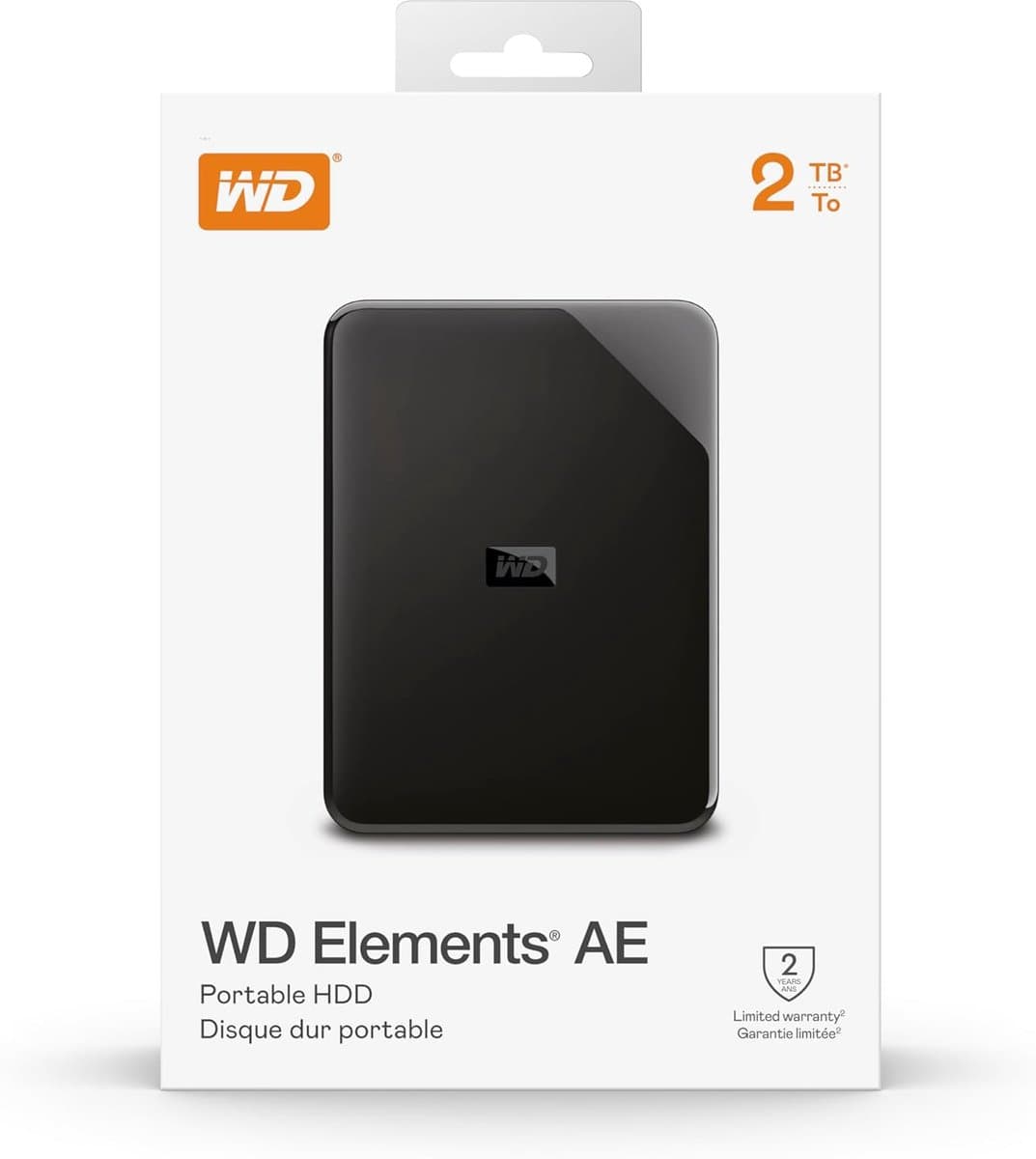 Draagbare Externe Harde Schijf 2TB - USB 3.2 Gen 1 - Plug & Play Back-up — afbeelding 1