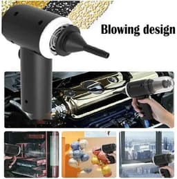 Draadloze Handstofzuiger 9000Pa | Auto & Thuis Kruimeldief | USB Oplaadbaar | Nat & Droog | Lichtgewicht Mini Stofzuiger — thumbnail 3