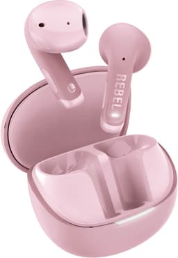 Fresh 'n Rebel Twins Core 2 - Draadloze oordopjes - Bluetooth oortjes met 40 uur speeltijd - Met Microfoon en App - Pastel Pink — thumbnail 1