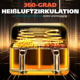 Dubbele Heteluchtfriteuse met Groot Volume en Touchdisplay — thumbnail 5