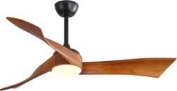 52 inch Plafondventilator met Lamp – 6 Snelheden, Energiezuinige DC-motor, Afstandsbediening – Slaapkamer & Woonkamer — thumbnail 1