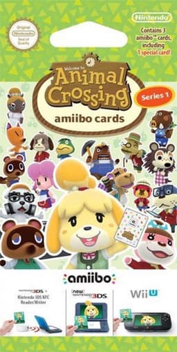 Nintendo amiibo Animal Crossing Happy Home Designer 3 Card Pack - Wii U + NEW 3DS — thumbnail 2