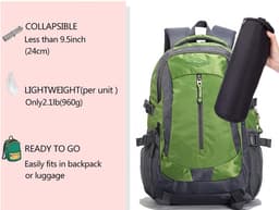 Opvouwbare vuurplaats, draagbare opvouwbare 304 roestvrijstalen gaas campingvuurplaats voor picknick, kampvuur, houtgestookte vuurplaats met draagtas voor terras, camping, tuin - M (41,9 x 41,6 x 34,5 cm) — thumbnail 2
