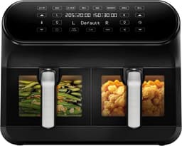 Dubbele Airfryer - Dubbele Mand - Dual Cook - Heteluchtfriteuse — thumbnail 1