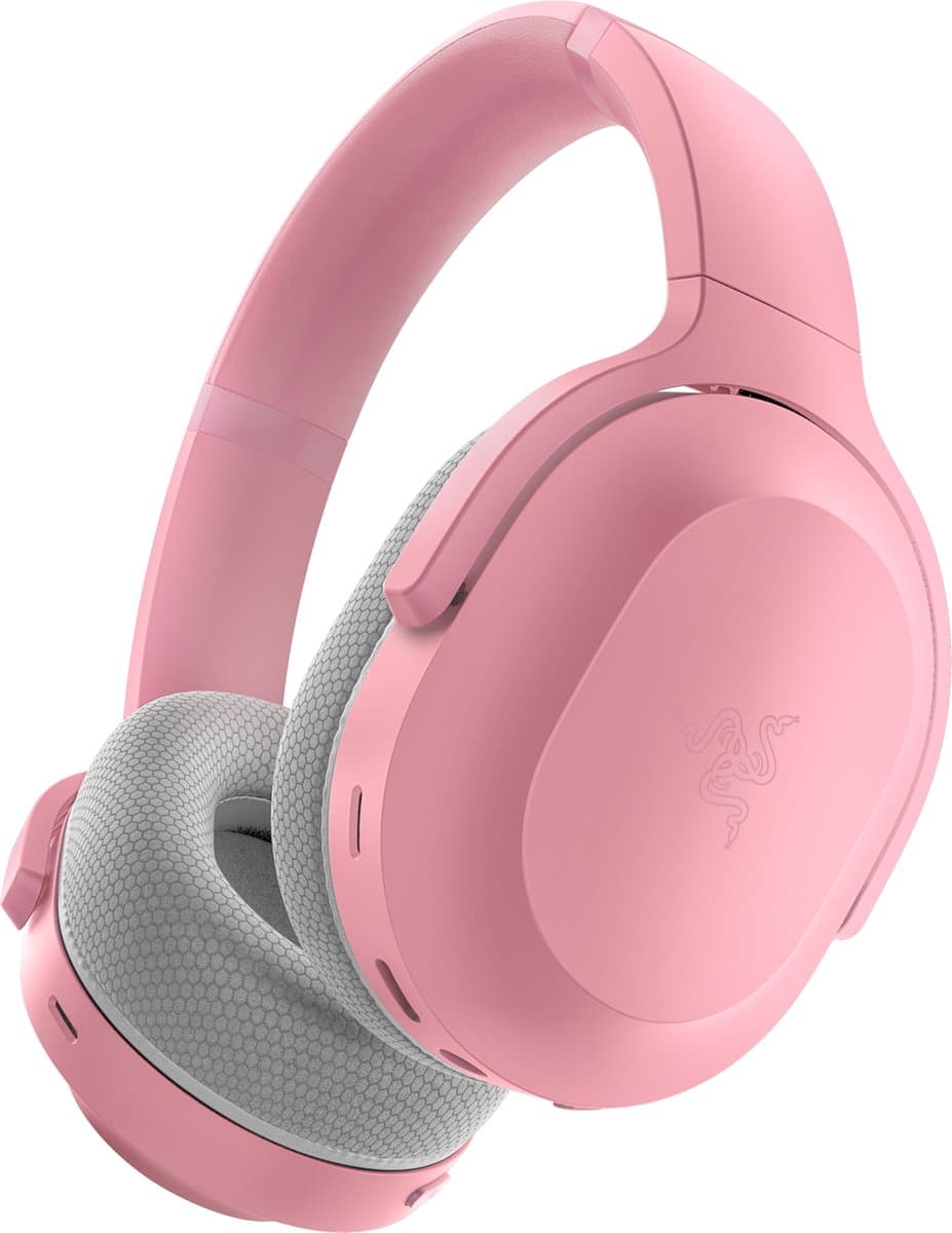 Razer Barracuda - draadloze gaming headset - bluetooth - pc/playstation/switch/android - quartz roze — afbeelding 1