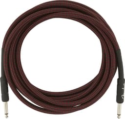 Fender Professional Series Instrument Cable 4.5m (Red Tweed) - Instrumentenkabel — thumbnail 3