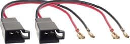 Speaker Adapter Kabel(2x) Div.modellen Opel-Renault-Seat-VW-Citroën-Nissan-Mercedes-Dacia-Skoda-Seat — thumbnail 3