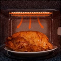 Cecotec 01523 magnetron Aanrecht solo-magnetron met grill 20 l 700 W Zwart, Wit — thumbnail 4