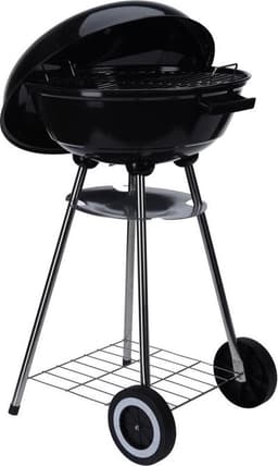 ProGarden Kogelbarbecue op wielen 46 cm zwart — thumbnail 2