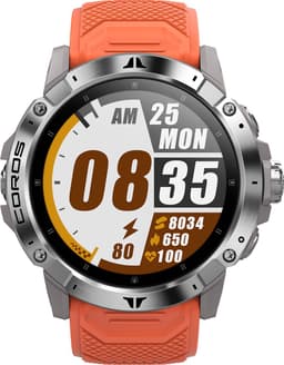 Coros Vertix 2 Lava - Premium GPS Adventure Watch hardloophorloge / multifunctioneel sporthorloge — thumbnail 1