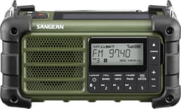 Sangean MMR-99 Forest Green FM/AM noodradio — thumbnail 1
