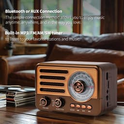Transistor Radio Op Batterijen - Transister Radio Op Batterijen - Draagbare Radio - Kleine Radio - Mini Noodradio FM/AM - Pocket Radio Speler - Radio voor Rampen - Radio op Batterijen — thumbnail 5