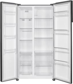 Heinner HSBS-H442NFXE++ Amerikaanse Side-by-Side Koelkast – 442 L – Full No Frost – Deur-open Alarm – LED Touch Display – Smart Eco Functie – RVS – 5 Jaar Garantie — thumbnail 4