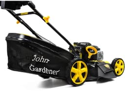 John Gardener Benzine grasmaaier - 51 cm maaibreedte - 8-traps hoogte-instelling - 60L opvangbak - Zij- en achteruitworp — thumbnail 3