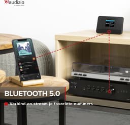 DAB tuner - Audizio Livorno - dab radio - internet radio met wifi en dab — thumbnail 5