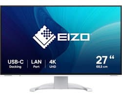 EIZO FlexScan EV2740X-WT LED display 68,6 cm (27") 3840 x 2160 Pixels 4K Ultra HD LCD Wit