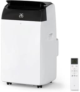 Danky Mobiele airco 10000 BTU 3-in-1 – Zwarte deksel – 30L/dag ontvochtiging – 46 m² koeloppervlak – Klasse A – Afstandsbediening inbegrepen — thumbnail 1
