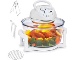Halogeen Airfryer - Multicooker Oven - Gezond Koken - Snelle Verhitting - 12L Capaciteit - Wit