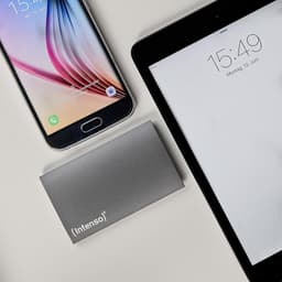 Externe SSD - Draagbare Opslag - Snelle Data Overdracht - Stil en Schokbestendig - 1 TB - Antraciet — thumbnail 5