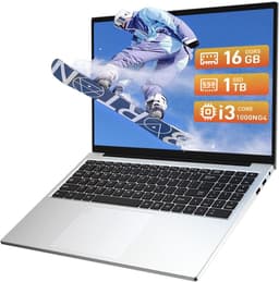 Auusda T161N - 16 inch roze laptop - i3 processor, 16GB RAM, 1TB SSD - 1920x1200 Full HD scherm - Backlit toetsenbord - Vingerafdruksensor - WIFI6 — thumbnail 1
