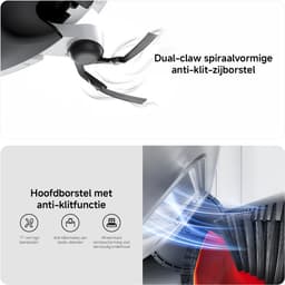 Xiaomi Robot Vacuum H50 Pro - Robotstofzuiger - LiDAR Navigatie - Dweilfunctie - App Bediening - Lange Batterijduur - Krachtige Zuigkracht - Automatische Routeplanning — thumbnail 3