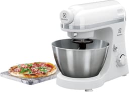 Keukenmachine - Mixer Deegmachine - Bakken en Mixen - Krachtige 800W Motor - 4.1 Liter Kom - Wit — thumbnail 4