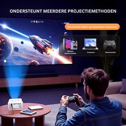 CLGP® Mini Beamer – Projector – Thuisbioscoop Beamer — thumbnail 5