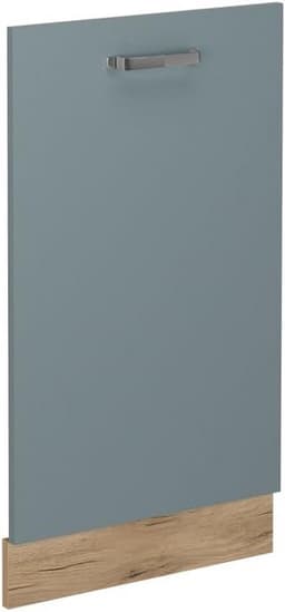 Vaatwasserfrontpaneel 45 cm Blauw-grijs voor Inbouw — thumbnail 1