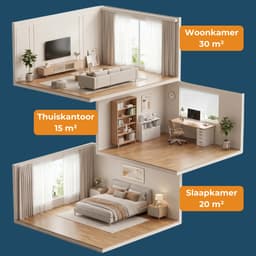 Evolar Mobiele Smart Airco - 12000 BTU - Koelen & Verwarmen - WiFi - App & Afstandsbediening - Airconditioner - met Afvoerslang - Slaapkamer, Woonkamer, Kantoor - EVO-012CHW — thumbnail 4