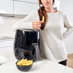 Digitale Airfryer - Heteluchtfriteuse - Gezond Frituren - 9 Voorgeprogrammeerde Menu's - 3.5 Liter - Zwart — thumbnail 3