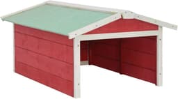 Grasmaaier Garage - Opbergbox Tuin - Bescherming Gazonmaaier - Weerbestendig Ontwerp - 72 x 87 x 50 cm — thumbnail 4
