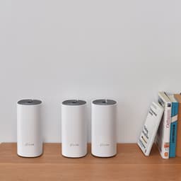 TP-Link Deco E4 (3-pack) Dual-band (2,4 GHz / 5 GHz) Wi-Fi 5 (802.11ac) Wit, Grijs 2 Intern — thumbnail 2